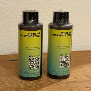 BRAND NEW PETKIT Air Purifying Refill Bottles for litter box - 50ml * 2 bottles